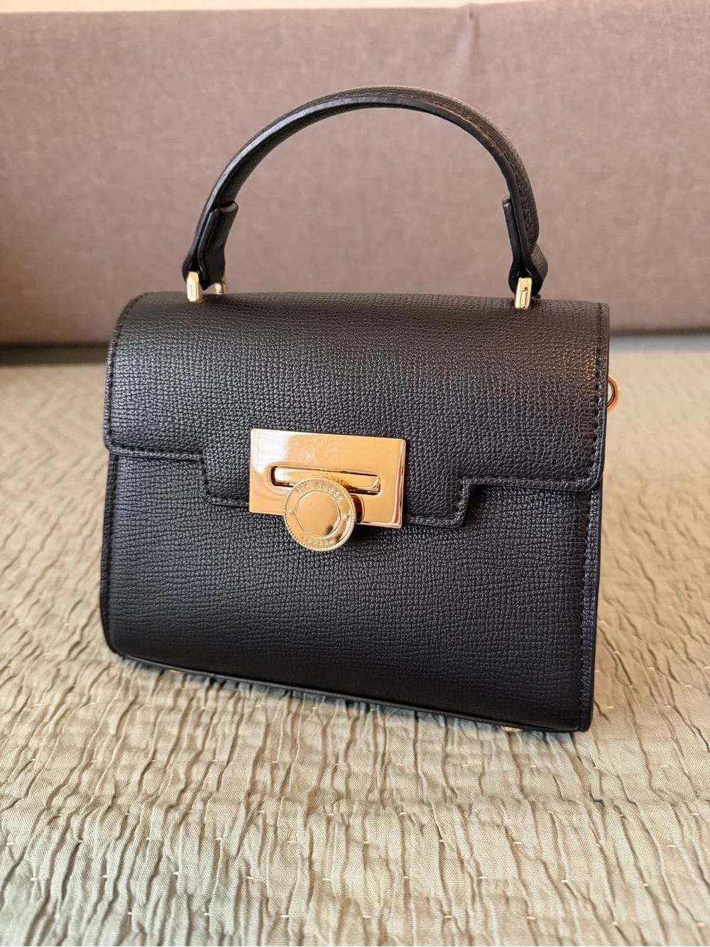 Ted Baker Lili Top Handle Satchel Bag Black NWT